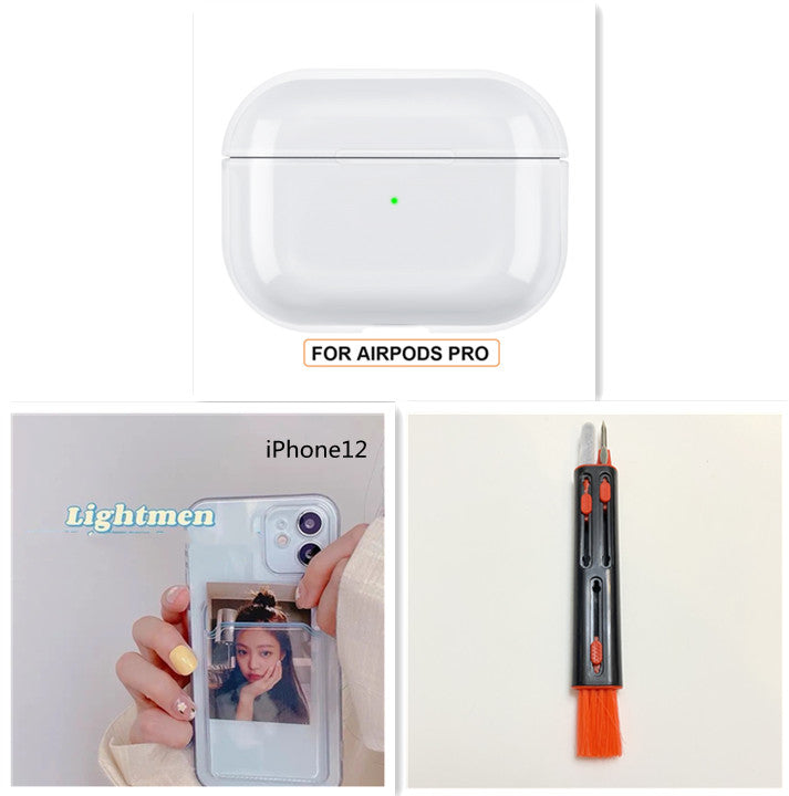 Transparent Case For Airpods 2 3 Pro 1 Case PC Clear Earphone Cover For Air Pods Pro 2 3 1 Earpods Case Charging BOX Shell