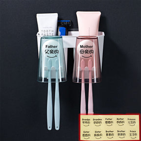 Creative Toothbrush Holder and Toothpaste Dispenser USA Online