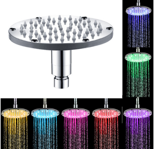 7 Colors LED Shower Head - Bath Accessories USA Online