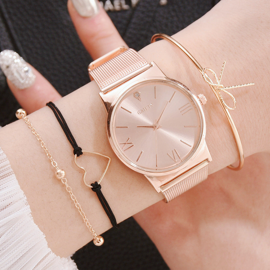 GAIETY Fashion Rose Gold Quartz Watch - Women's Accessories USA Online