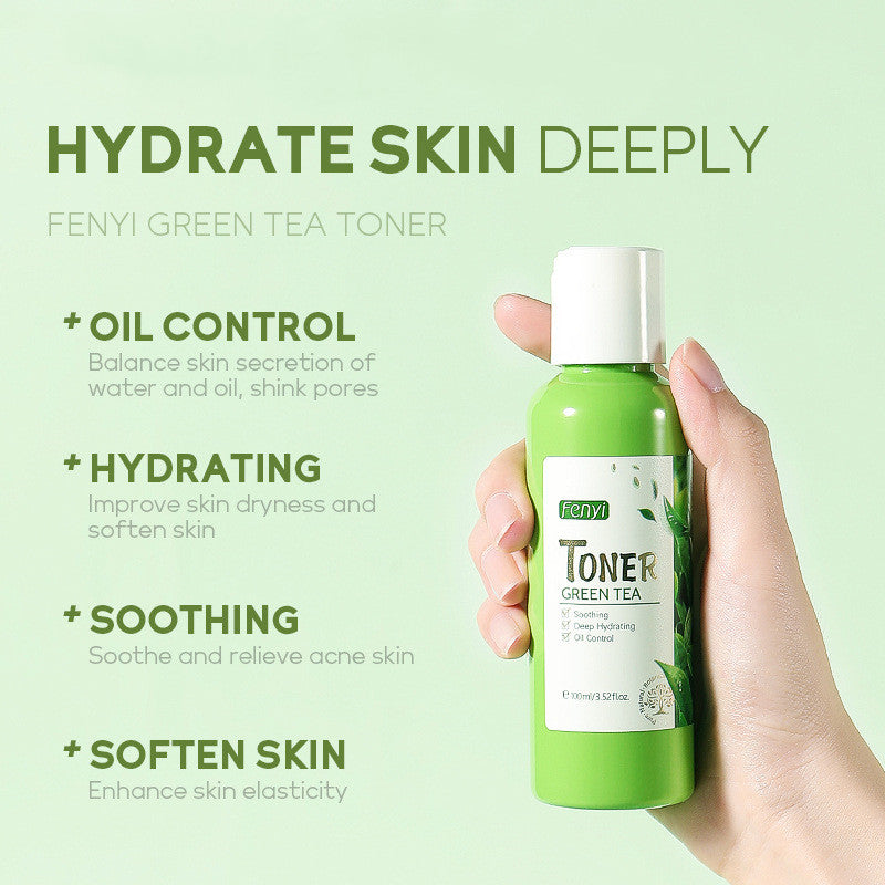 100ml Green Tea Toner For Skin Moisturizing - Skin Care Lotion Online