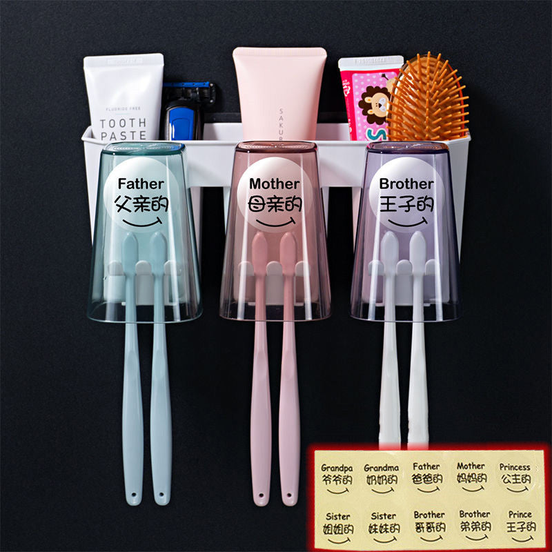 Creative Toothbrush Holder and Toothpaste Dispenser USA Online