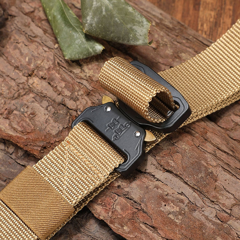 New Nylon Belt Men Army Tactical Belt Molle Military SWAT Combat Belts Emergency Survival Waist Tactical Gear