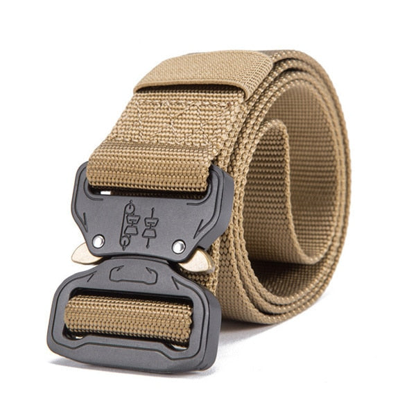 New Nylon Belt Men Army Tactical Belt Molle Military SWAT Combat Belts Emergency Survival Waist Tactical Gear