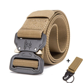 New Nylon Belt Men Army Tactical Belt Molle Military SWAT Combat Belts Emergency Survival Waist Tactical Gear