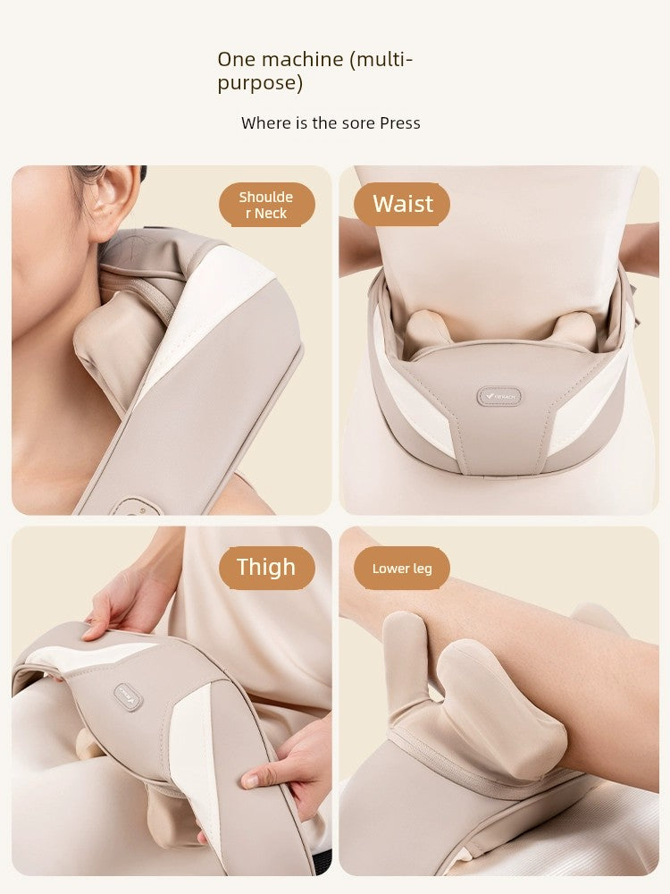 Neck Massager Shoulder Neck Waist Back Trapezoid Pillow